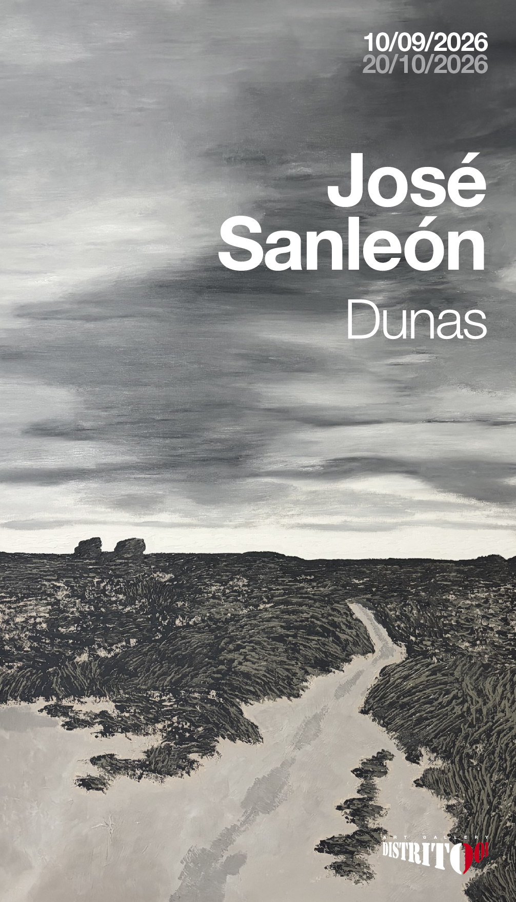 Dunas, exposición de José Sanleón