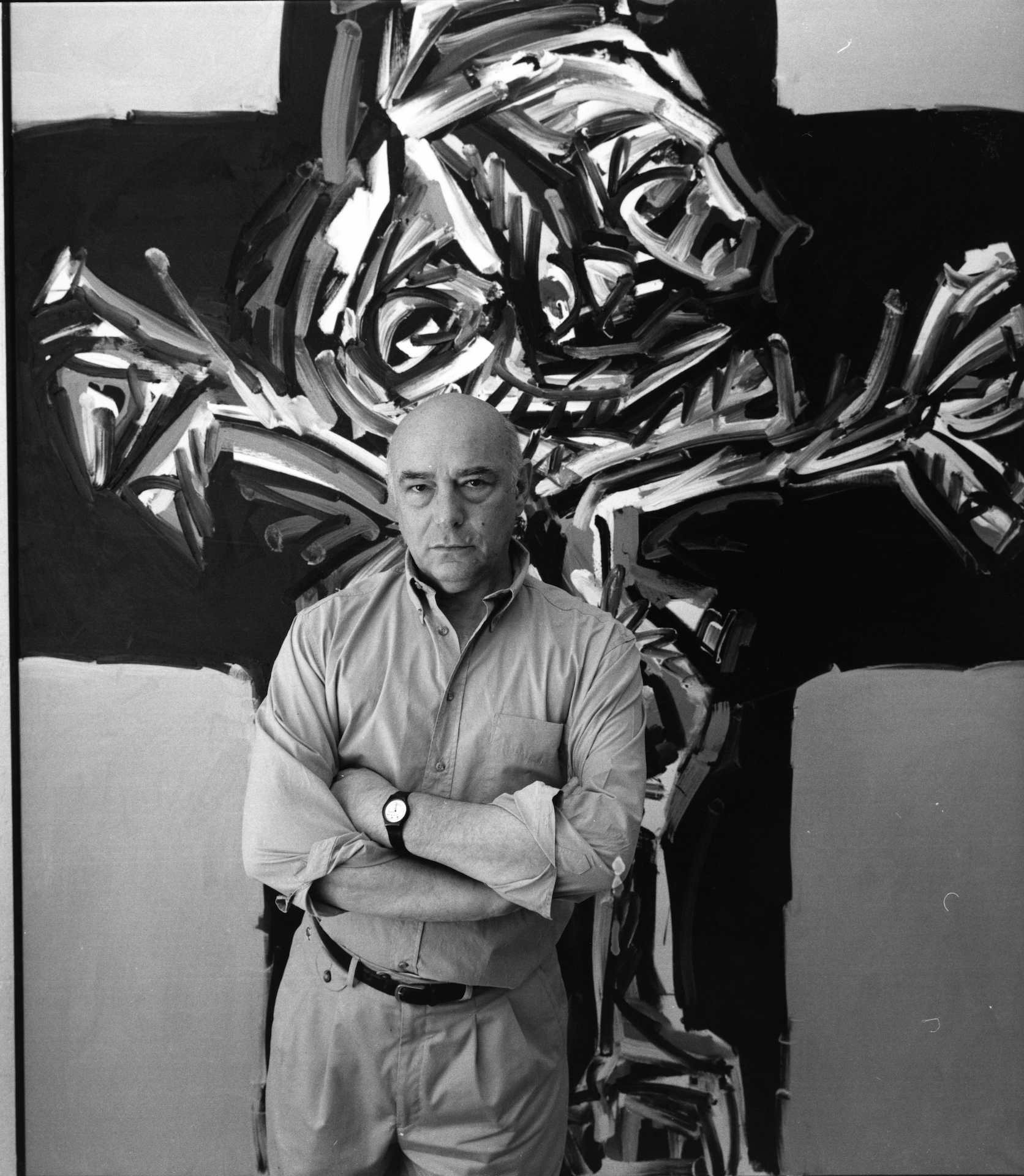 Retrato de Antonio Saura