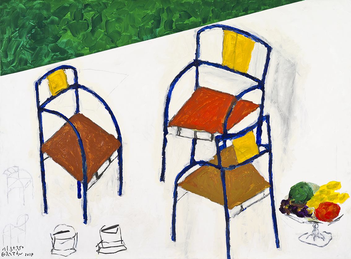 Pieza de conversación 1, Alberto Corazón, 2017