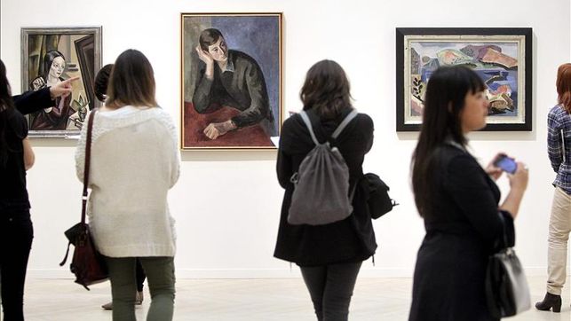 Gran éxito exposición Menchu Gal en Sala Kubo-Kutxa