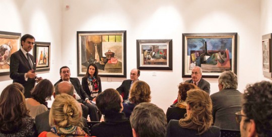 Mesa redonda sobre la pintora Menchu Gal en el Instituto Cervantes de Roma