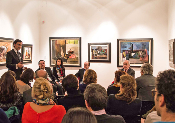 Mesa redonda sobre la pintora Menchu Gal en el Instituto Cervantes de Roma